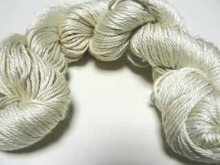 DK Weight Pure Worsted Spun Mulberry Silk 5 x 1.7oz hanks