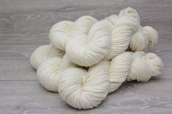 Aran/Worsted Sustainable Extrafine (19.5 micron) Merino Wool Yarn 5 x 100gm Pack